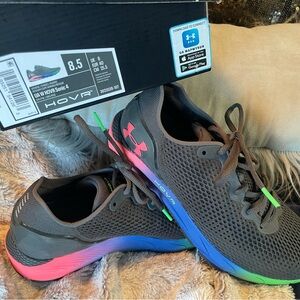 Under Armour HOVR Sonic 4 in Black and Pink NWT